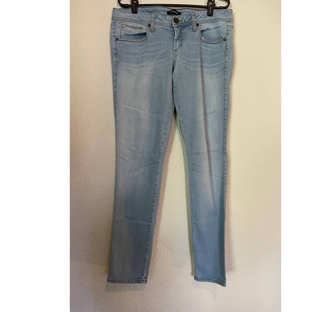 Vintage Bebe Distressed Skinny Made in USA Stretch Denim Jeans SIZE 29